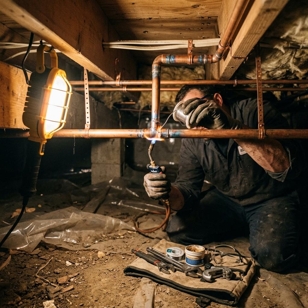 Emergency plumbing service in Detroit, MI